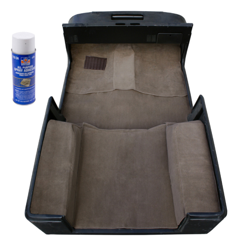 Jeep Wrangler TJ Carpet Kit - Front and Rear - Rugged Ridge - Deluxe w/ Adhesive - Honey - `97-`06